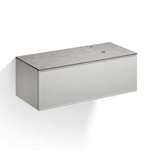 Alape Arkta Möbelmodul mit Trägerplatte 120 cm, Beckenposition rechts