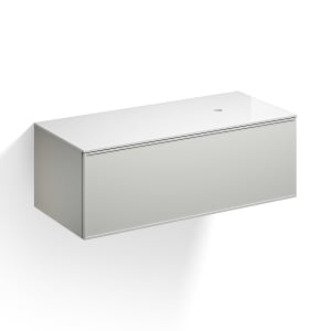 Alape Arkta Möbelmodul mit Trägerplatte 120 cm, Beckenposition rechts