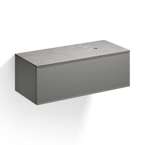 Alape Arkta Möbelmodul mit Trägerplatte 120 cm, Beckenposition rechts