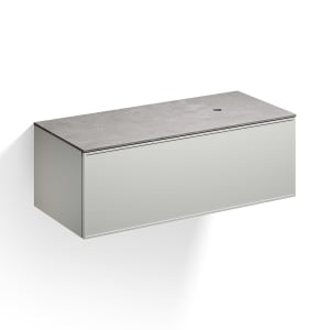 Alape Arkta Möbelmodul mit Trägerplatte 120 cm, Beckenposition rechts