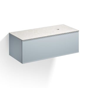 Alape Arkta Möbelmodul mit Trägerplatte 120 cm, Beckenposition rechts