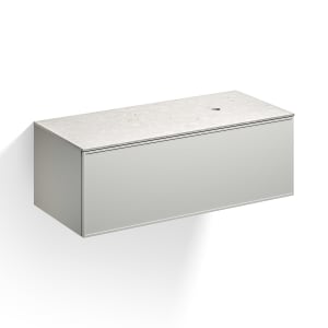 Alape Arkta Möbelmodul mit Trägerplatte 120 cm, Beckenposition rechts