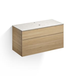 Alape Arkta Möbelmodul mit Trägerplatte 120 cm, Beckenposition mittig