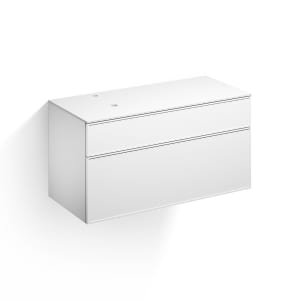 Alape Arkta Möbelmodul mit Trägerplatte 120 cm, Beckenposition links
