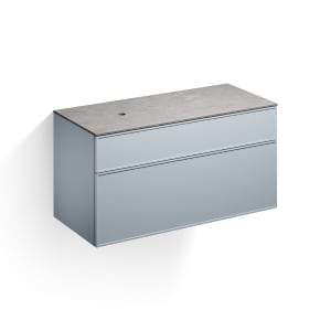 Alape Arkta Möbelmodul mit Trägerplatte 120 cm, Beckenposition links