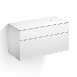 Alape Arkta Möbelmodul mit Trägerplatte 120 cm, Beckenposition rechts
