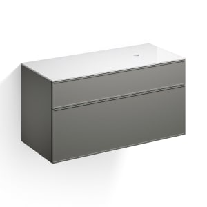 Alape Arkta Möbelmodul mit Trägerplatte 120 cm, Beckenposition rechts