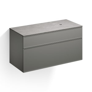 Alape Arkta Möbelmodul mit Trägerplatte 120 cm, Beckenposition rechts