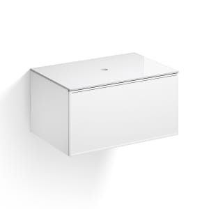 Alape Arkta Möbelmodul mit Trägerplatte 80 cm, Beckenposition mittig