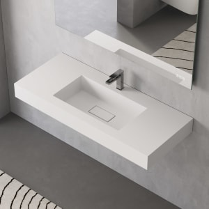 ALLUVION Eros Waschtisch 120 cm, mit Hahnloch
