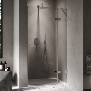 ALLUVION Imperium Schwingtür mit festem Segment in Nische 70-120 x 120-200 cm