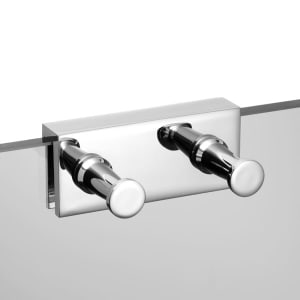 Avenarius Hakenleiste 2-fach für Duschabtrennungen