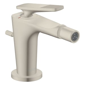 AXOR Citterio C Einhebel-Bidetmischer mit Zugstangen-Ablaufgarnitur - Cubic cut