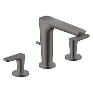 AXOR Citterio C 3-Loch Waschtischarmatur 125 mit Zugstangen-Ablaufgarnitur - Cubic cut