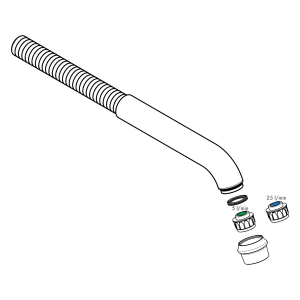 AXOR Montreux Auslauf kpl. für 16532000