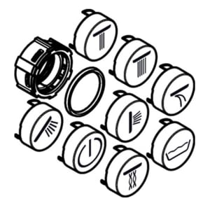 AXOR Ersatz-Symbole-Set