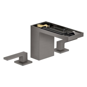 AXOR MyEdition 3-Loch Waschtischarmatur 110 mit Push-Open Ablaufgarnitur ohne Platte