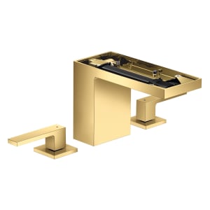 AXOR MyEdition 3-Loch Waschtischarmatur 110 mit Push-Open Ablaufgarnitur ohne Platte