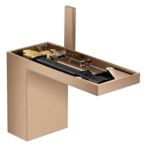 AXOR MyEdition Einhebel-Waschtischarmatur 110 mit Push-Open Ablaufgarnitur ohne Platte