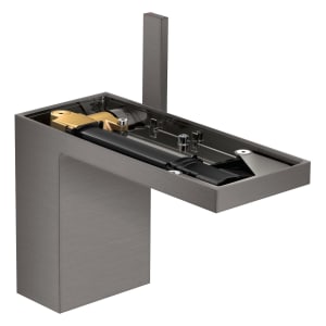 AXOR MyEdition Einhebel-Waschtischarmatur 110 mit Push-Open Ablaufgarnitur ohne Platte