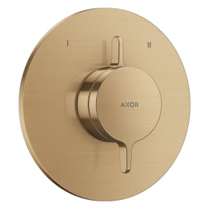 AXOR One Mischer Unterputz für 2 Verbaucher, mit runder Rosette