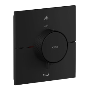 AXOR ShowerSelect ID Thermostat Unterputz eckig für 2 Funktionen mit integrierter Sicherungskombi nach EN1717