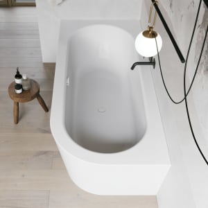 Bette Starlet IV Silhouette Eckbadewanne 165 x 75 x 42 cm