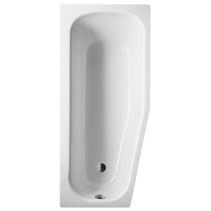 Bette Bambino Raumsparwanne 157 x 70 cm links mit Griffbohrung