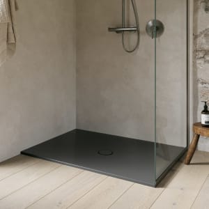 Bette BetteFloor Duschfläche 120 x 90 cm mit BetteAntirutsch Pro und Minimum-Wannenträger