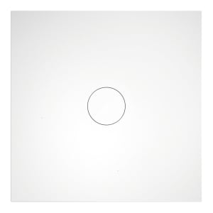 Bette Air Duschwanne 120 x 100 x 1 cm mit Antirutsch Sense u. Minimum Wannenträger