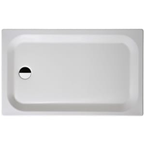 Bette Ultra Duschwanne superflach 130 x 80 x 3,5 cm mit BetteGlasur® Plus