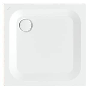 Bette Ultra Duschwanne superflach 80 x 80 x 2,5 cm mit BetteGlasur® Plus