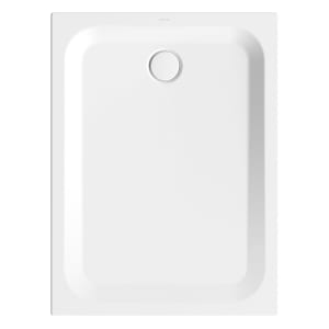 Bette Ultra Duschwanne superflach 120 x 90 x 3,5 cm mit Minimum-Wannenträger und BetteAntirutsch Sense