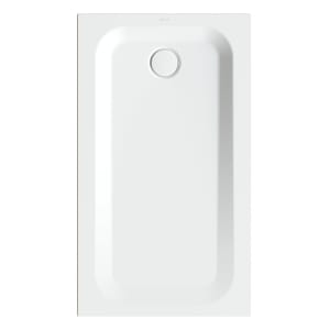 Bette Ultra Duschwanne superflach 130 x 75 x 3,5 cm mit Minimum-Wannenträger