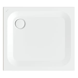 Bette Ultra Duschwanne superflach 90 x 80 x 2,5 cm mit BetteAntirutsch Sense