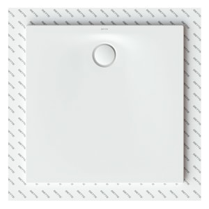 Bette Ultra Space Duschwanne 90 × 90 × 1,5 cm mit BetteAntirutsch Sense und Seal+ Abdichtung