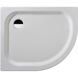 Bette Corner 75 x 90 x 3,5 cm Viertelkreis-Duschwanne ohne Schürze