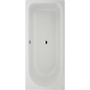 Bette Ocean Badewanne 170 x 70 cm, Überlauf hinten