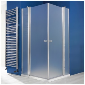 Breuer ELANA 6 Drehdiagonaleinstieg 4-teilig DDE4 90 x 90 x 200 cm, mit CER+ Beschichtung