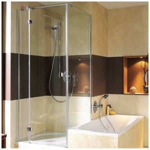 Breuer Espira Badewannen-Seitenwand für Drehtür BSW 90 x 170 cm, mit CER+ Beschichtung