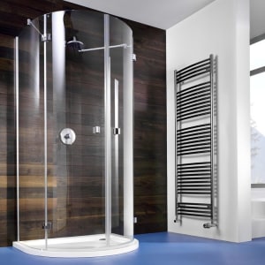 Breuer Espira Halbrunddusche 110 x 90 cm