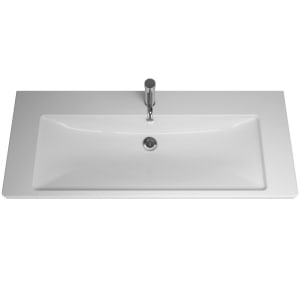 burgbad Eqio Ersatz-Keramik-Waschtisch 123 cm