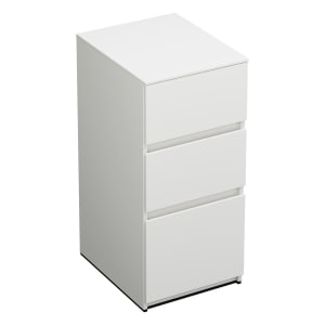 burgbad Lin20 Unterschrank 40 cm, 1 Auszug, 2 Schubladen