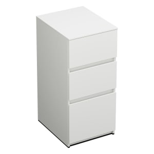 burgbad Lin20 Unterschrank 40 cm, 1 Auszug, 2 Schubladen