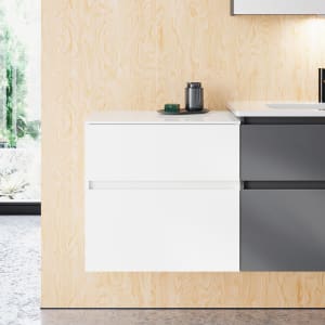 burgbad Lin20 Unterschrank 60 cm, 1 Auszug, 1 Schublade