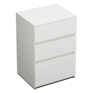 burgbad Lin20 Unterschrank 60 cm, 1 Auszug, 2 Schubladen