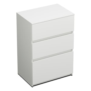 burgbad Lin20 Unterschrank 60 cm, 1 Auszug, 2 Schubladen