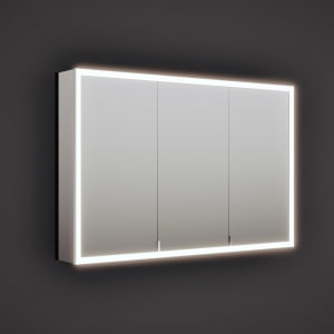 burgbad rl20 Spiegelschrank 121 cm, mit Lichtrahmen