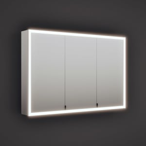 burgbad rl20 Spiegelschrank 121 cm, mit Lichtrahmen