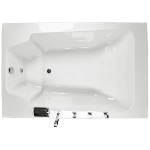 Caribia Classic Badewanne 190 x 120 cm, ohne Schürze